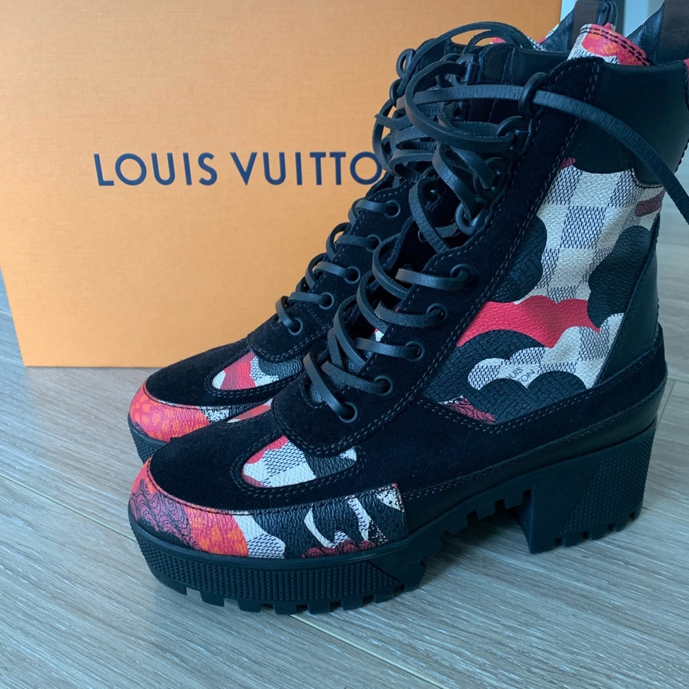 Louis Vuitton Desert Combat Boots